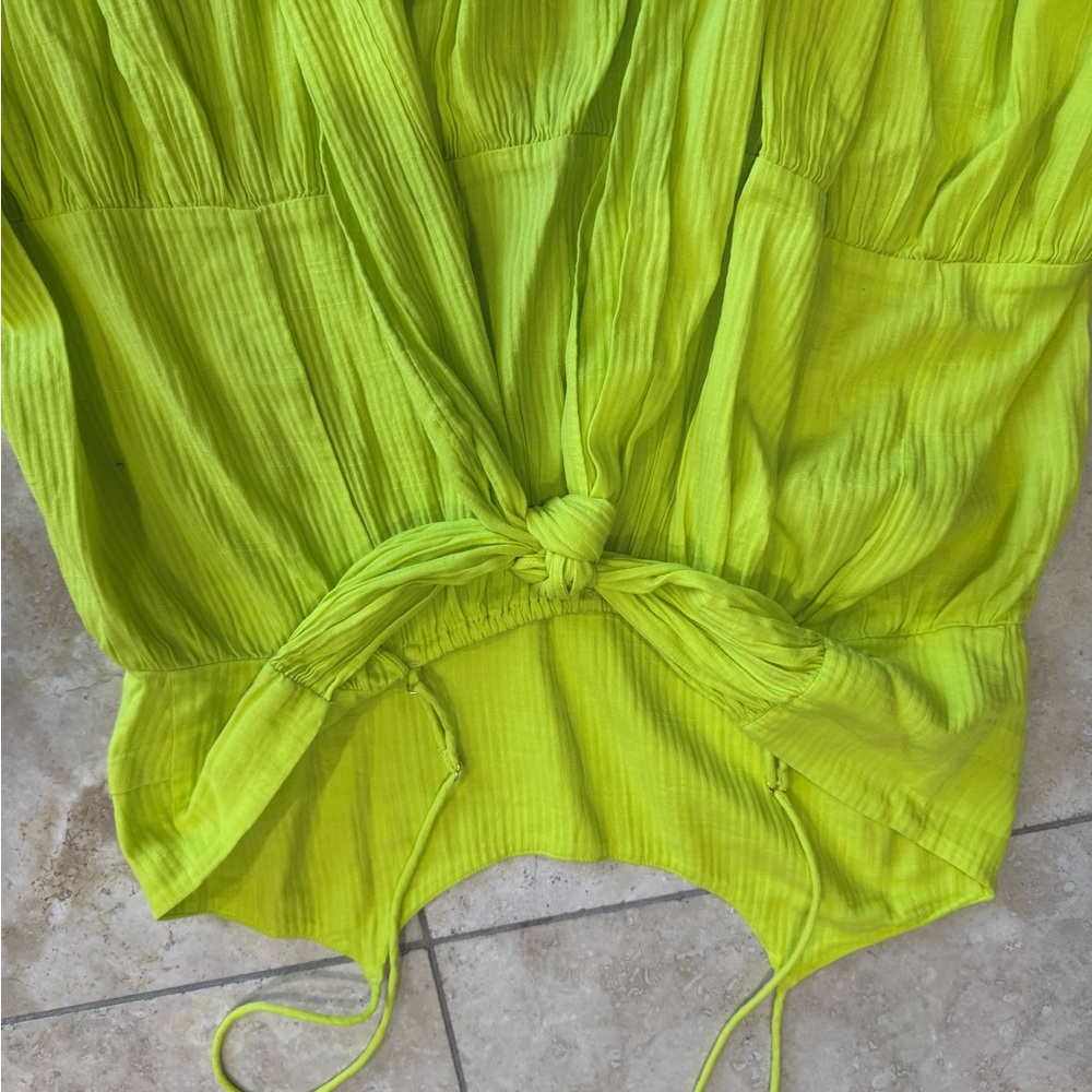 J. Crew Neon Yellow Dress - Picture 4 of 5